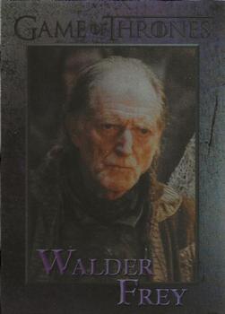 2014 Rittenhouse Game of Thrones Season 3 - Holofoil #75 Walder Frey Front