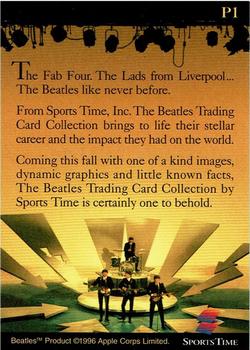 1996 Sports Time The Beatles #P1 The Beatles Back