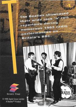 1996 Sports Time The Beatles #4 The Beatles Back