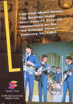 1996 Sports Time The Beatles #6 The Beatles Back
