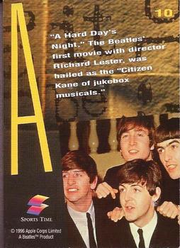 1996 Sports Time The Beatles #10 The Beatles Back