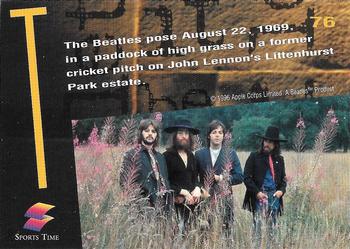 1996 Sports Time The Beatles #76 The Beatles Back
