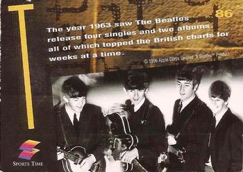 1996 Sports Time The Beatles #86 The Beatles Back