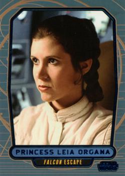 2013 Topps Star Wars: Galactic Files Series 2 - Blue #366 Princess Leia Front