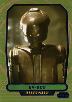 2013 Topps Star Wars: Galactic Files Series 2 - Blue #372 EV-9D9 Front