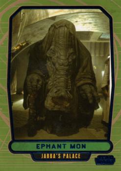 2013 Topps Star Wars: Galactic Files Series 2 - Blue #373 Ephant Mon Front