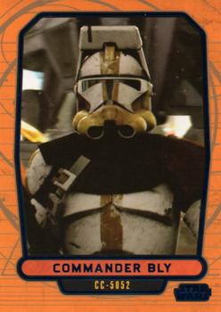2013 Topps Star Wars: Galactic Files Series 2 - Blue #455 Commander Bly Front