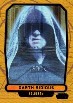 2013 Topps Star Wars: Galactic Files Series 2 - Blue #381 Darth Sidious Front