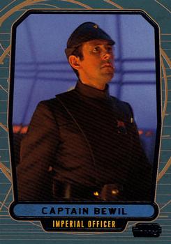 2013 Topps Star Wars: Galactic Files Series 2 - Blue #501 Captain Bewil Front