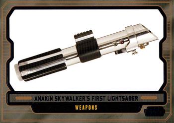 2013 Topps Star Wars: Galactic Files Series 2 - Blue #606 Anakin Skywalker's First Lightsaber Front