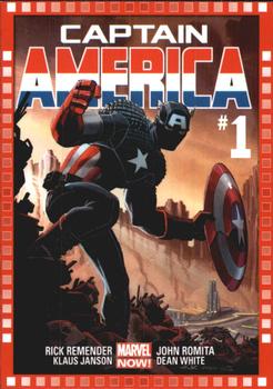 2013 Upper Deck Marvel Now! #104 Captain America #1 Front