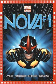 2013 Upper Deck Marvel Now! #124 Nova #1 Front