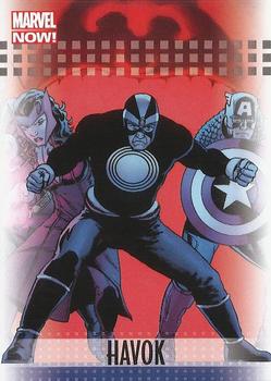 2013 Upper Deck Marvel Now! #35 Havok Front