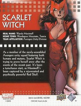 2013 Upper Deck Marvel Now! #84 Scarlet Witch Back