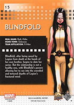 BLINDFOLD / Women of Marvel Series 2 (2013) BASE Trading Card #6