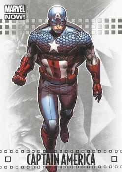 2013 Upper Deck Marvel Now! - Foil #20 Captain America Front