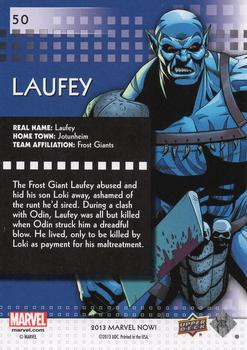2013 Upper Deck Marvel Now! - Foil #50 Laufey Back