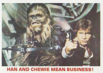 1980 Burger King Star Wars #NNO Han and Chewie Mean Business! Front