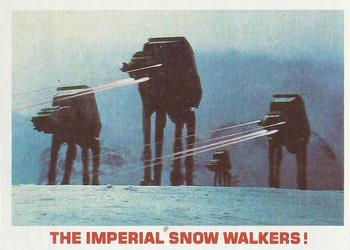 1980 Burger King Star Wars #NNO The Imperial Snow Walkers! Front