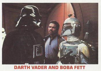1980 Burger King Star Wars #NNO Darth Vader and Boba Fett Front