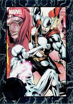 2014 Rittenhouse Marvel Universe - Marvel Greatest Battles Expansion #96 Thor / Silver Surfer Front