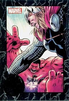 2014 Rittenhouse Marvel Universe - Marvel Greatest Battles Expansion #99 Thor / Red Hulk Front