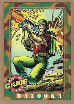 1991 Impel G.I. Joe Gold Border Hall of Fame #3 Bazooka Front