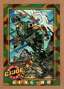 1991 Impel G.I. Joe Gold Border Hall of Fame #5 Gung-Ho Front
