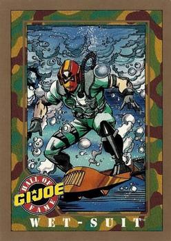 1991 Impel G.I. Joe Gold Border Hall of Fame #12 Wet-Suit Front