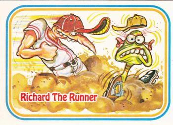 1988 Leaf Awesome All-Stars #30 Richard The Runner Front