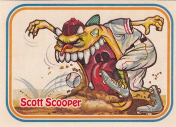 1988 Leaf Awesome All-Stars #34 Scott Scooper Front