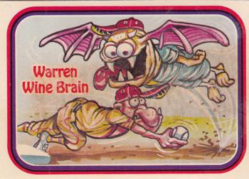 1988 Leaf Awesome All-Stars #43 Warren Wine Brain Front
