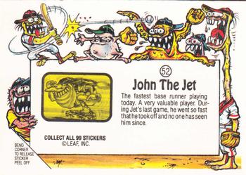 1988 Leaf Awesome All-Stars #52 John The Jet Back