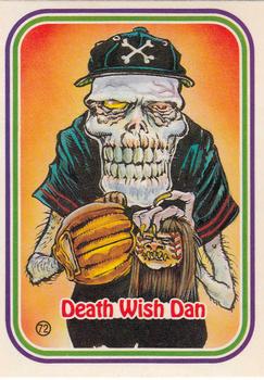 1988 Leaf Awesome All-Stars #72 Death Wish Dan Front