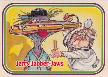 1988 Leaf Awesome All-Stars #85 Jerry Jabber-Jaws Front