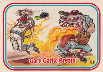 1988 Leaf Awesome All-Stars #94 Gary Garlic Breath Front