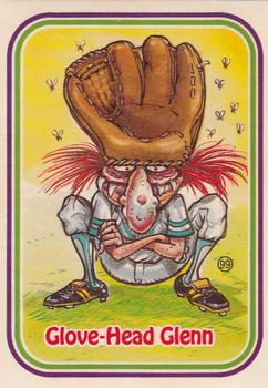 1988 Leaf Awesome All-Stars #99 Glove-Head Glenn Front