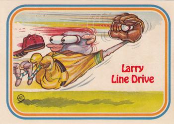 1988 Leaf Awesome All-Stars #41 Larry Line Drive Front