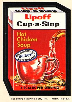1974 Topps Wacky Packages 8th Series #NNO Lipoff Cup-a-Slop Front