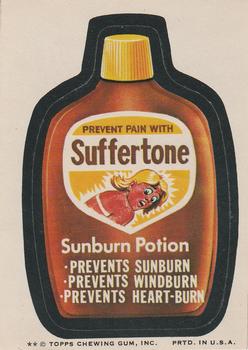 1974 Topps Wacky Packages 8th Series #NNO Suffertone Front