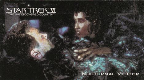 1994 SkyBox Star Trek VI The Undiscovered Country Cinema Collection #32 Nocturnal Visitor Front