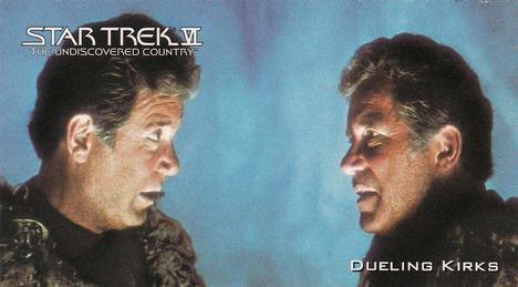1994 SkyBox Star Trek VI The Undiscovered Country Cinema Collection #42 Dueling Kirks Front