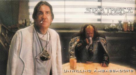 1994 SkyBox Star Trek V The Final Frontier Cinema Collection #04 Unwilling Ambassadors Front