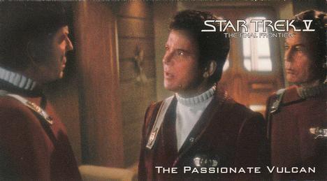 1994 SkyBox Star Trek V The Final Frontier Cinema Collection #17 The Passionate Vulcan Front