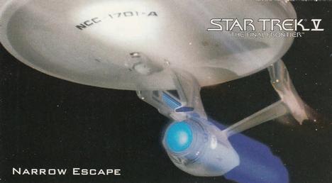1994 SkyBox Star Trek V The Final Frontier Cinema Collection #32 Narrow Escape Front