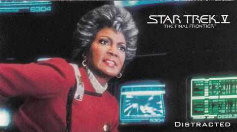 1994 SkyBox Star Trek V The Final Frontier Cinema Collection #53 Distracted Front