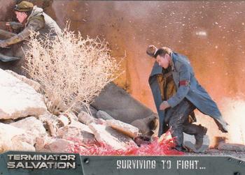 2009 Topps Terminator Salvation #23 Surviving to Fight... Front