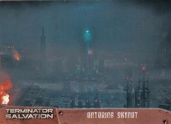 2009 Topps Terminator Salvation #52 Entering Skynet Front