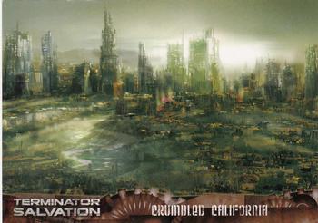 2009 Topps Terminator Salvation #83 Crumbled California Front