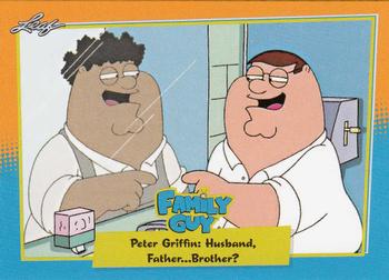 2011 Leaf Family Guy Seasons 3, 4 & 5 #BS09 Peter Griffin: Husband, Father... Brother? Front